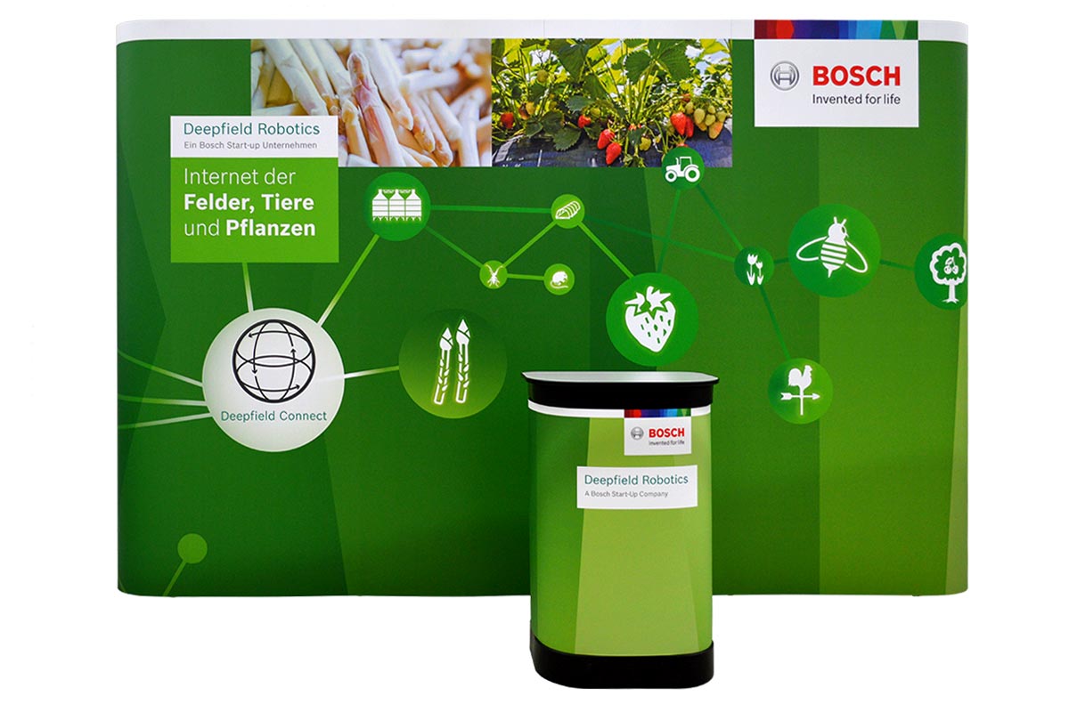 Expofix Magnetic Recht – Pop-Up Mobiele Rechte Beurswand