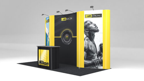 3x1F Mobiele Beursstand - Expo Magnetic Counter - Render 5 - 1