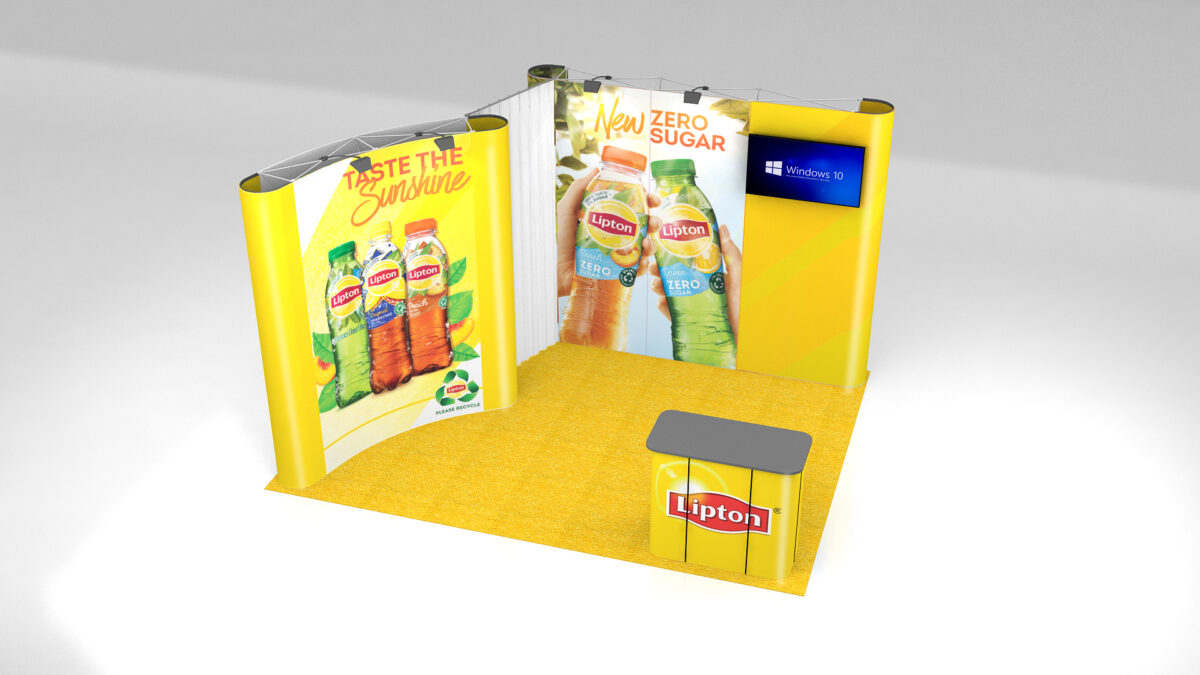 3x3F Mobiele Beursstand - Expo Magnetic Counter - Render 6 - 1