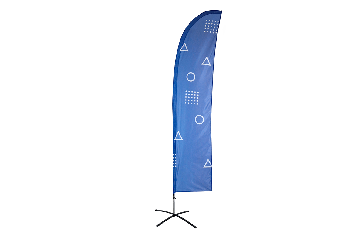 Expo Beach Flag Wind